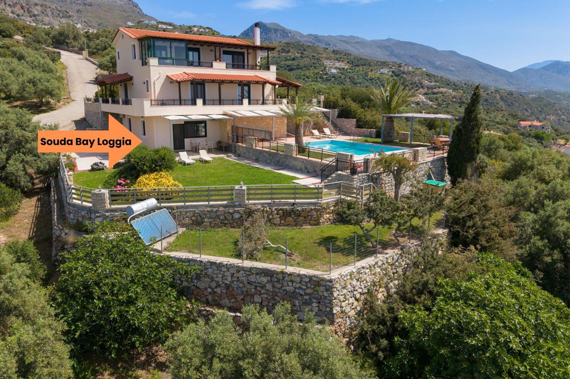 Souda Bay Loggia Sellía Exterior foto